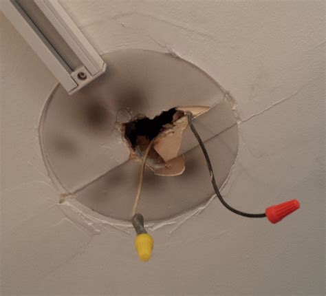 ceiling light fixture no junction box|ceiling lights without electricity.